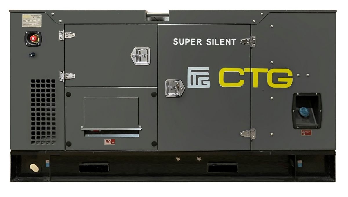 Дизельный генератор CTG 500SD в кожухе по цене производителя с ...