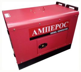 Дизельный генератор LDG 8500 CLE в кожухе с АВР