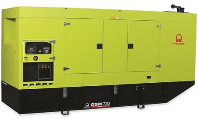 Дизельный генератор GSW 720 V в кожухе