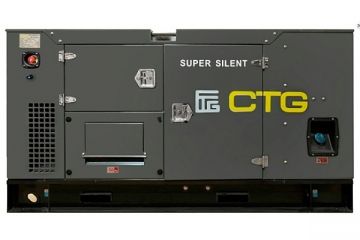 Дизельный генератор CTG 35SD в кожухе с АВР