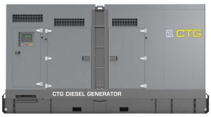 Дизельный генератор CTG 220C в кожухе