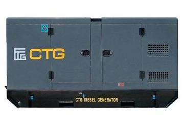 Дизельный генератор CTG 55IS в кожухе с АВР