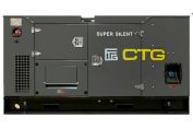 Дизельный генератор CTG 35SD в кожухе с АВР