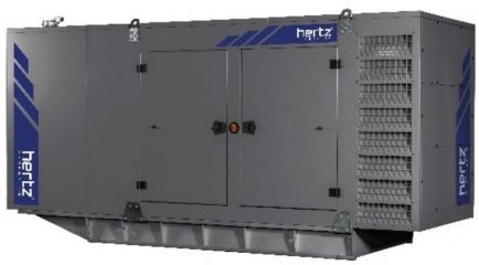 Дизельный генератор Hertz HG 750 DL в кожухе с АВР