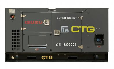 Дизельный генератор CTG 45IS-M в кожухе с АВР