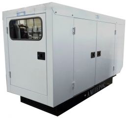 Дизельный генератор AD 550 I в кожухе с АВР