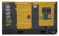 Дизельный генератор Rensol RW 42 HC в кожухе