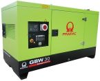 Дизельный генератор GBW 30 Y в кожухе с АВР