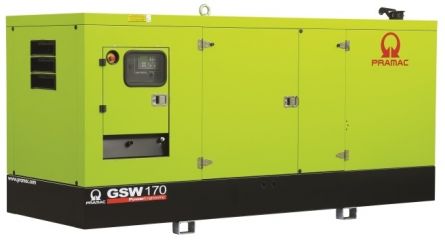Дизельный генератор GSW 170 I в кожухе