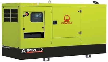 Дизельный генератор GSW 110 I в кожухе с АВР