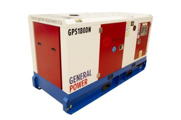 Дизельный генератор General Power GP180DN в кожухе