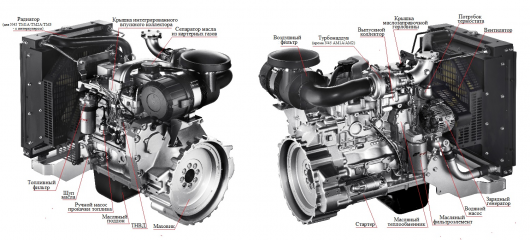 ТСС АД-280С-Т400-2РПМ20 в погодозащитном кожухе с АВР