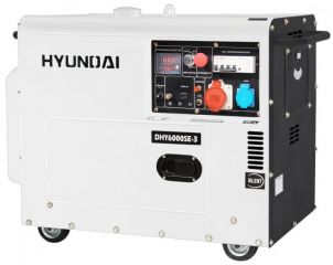 Дизельный генератор DHY 6000SE-3 с АВР