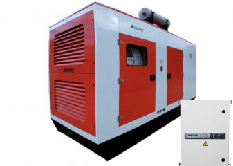 Азимут АД-800С-Т400-2РКМ15 в кожухе с АВР