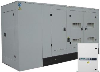 АМПЕРОС АД-800-Т400-P (Проф) в кожухе с АВР