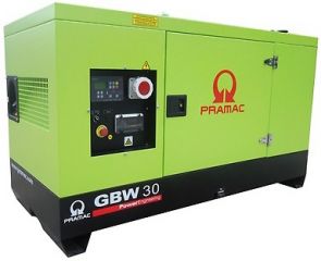 Дизельный генератор GBW 30 Y в кожухе с АВР