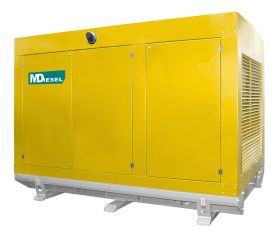 Дизельный генератор МД АД-600С-Т400-1РПМ29 (MDW 840 12VTE) в погодозащитном кожухе с АВР