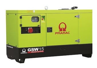 Дизельный генератор Pramac GSW 15 P 208V