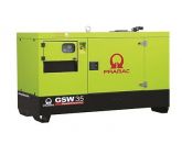 Дизельный генератор GSW 35 Y 230V 3Ф в кожухе