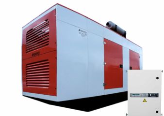 Азимут АД-1000С-Т400-2РКМ7 в кожухе с АВР