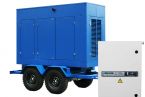 ТСС ЭД-250-Т400-2РПМ2 в погодозащитном кожухе на прицепе с АВР