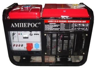 Дизельный генератор LDG 12-3 E с АВР