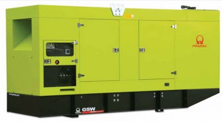 Дизельный генератор GSW 560 V в кожухе