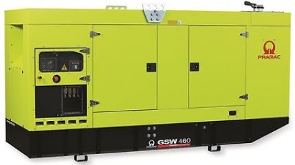 Дизельный генератор GSW 460 V в кожухе с АВР