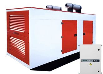 Азимут АД-520С-Т400-2РКМ22 в кожухе с АВР