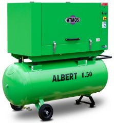 Винтовой компрессор Atmos Albert E 50-10 с ресивером