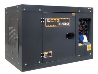 Дизельный генератор CTG CD12000SA с АВР
