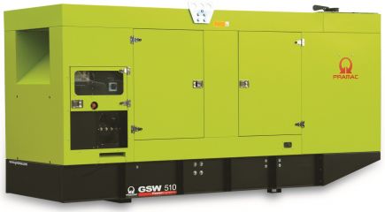 Дизельный генератор GSW 510 V в кожухе